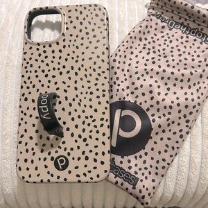 Loopy Case Dotted Leopard 14+